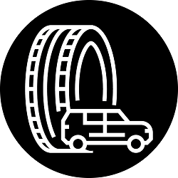 Car Tire Icon Circle-01